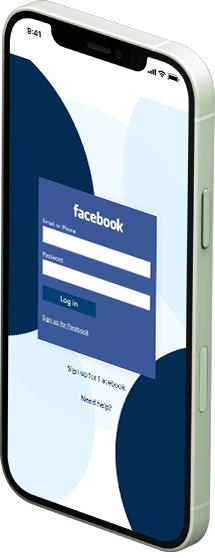 iPhone Facebook social